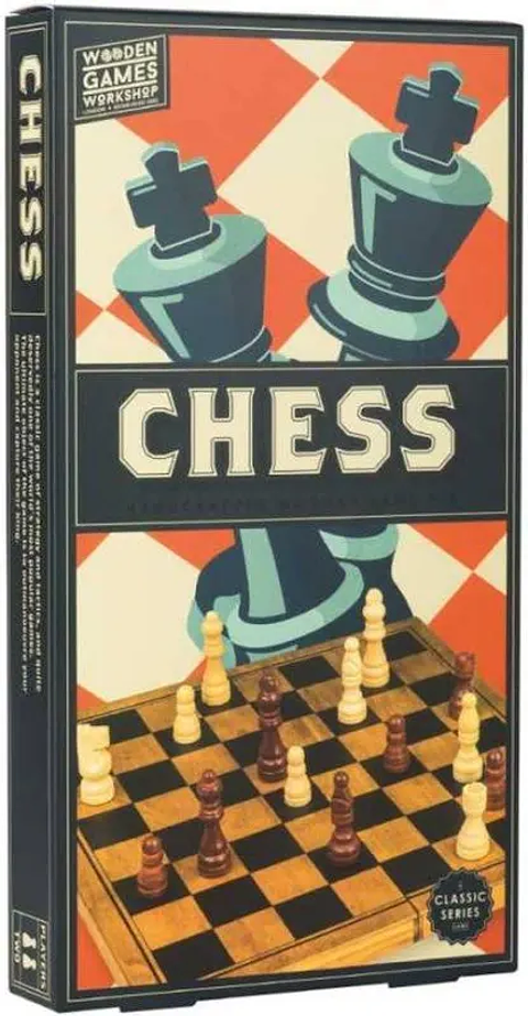 AJEDREZ DE MADERA - WOODEN GAME WORKSHOP