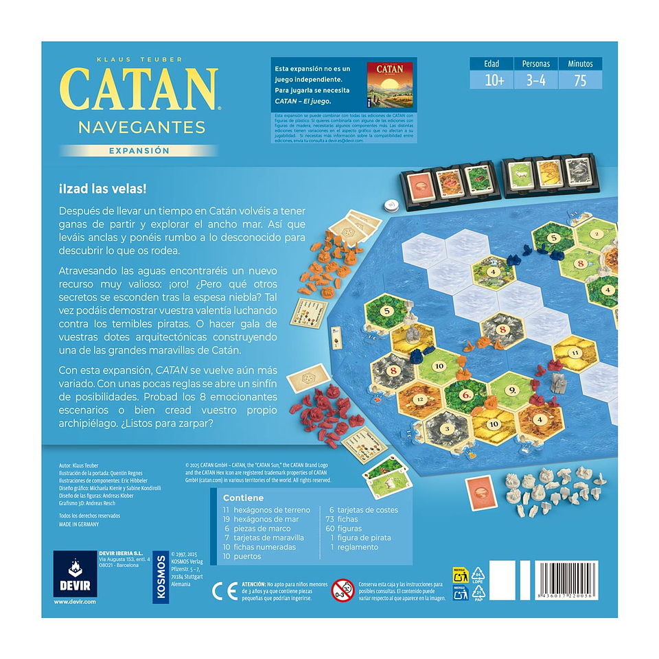 Catan: Navegantes de Catan 4