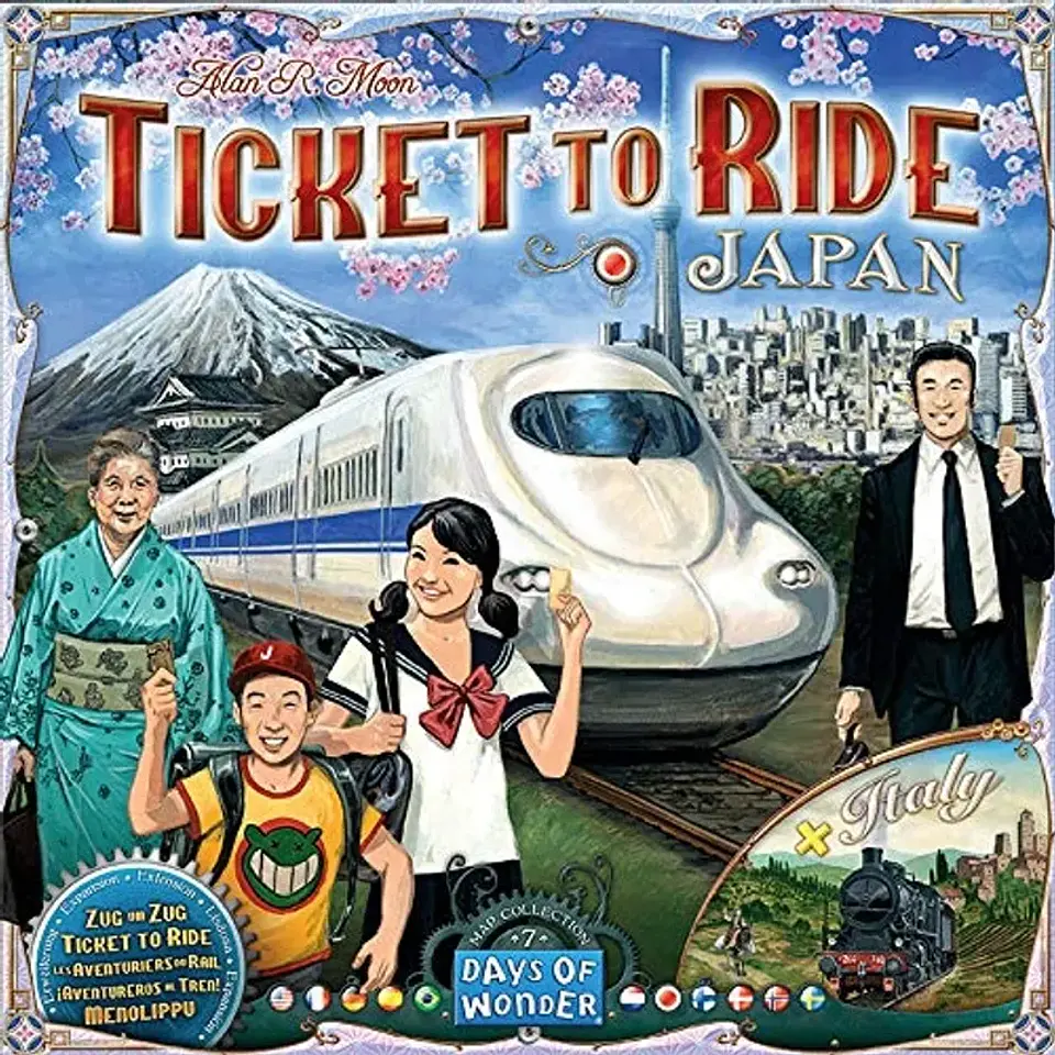 ¡AVENTUREROS AL TREN! EXPANSIÓN JAPÓN - ITALIA 3