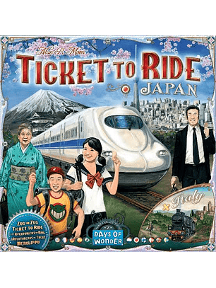 ¡AVENTUREROS AL TREN! EXPANSIÓN JAPÓN - ITALIA