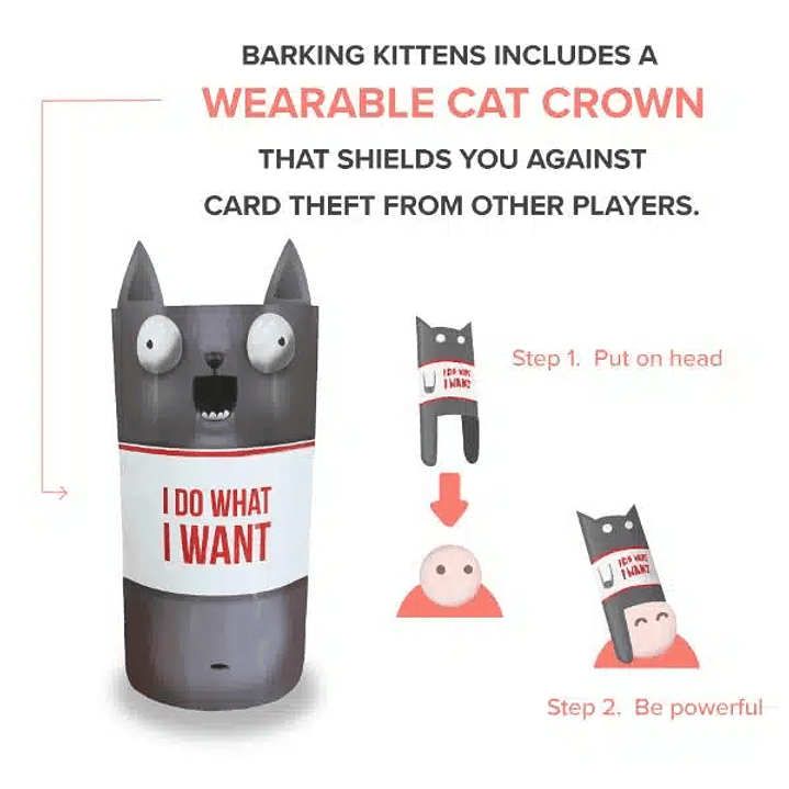 EXPLODING KITTENS BARKING KITTENS 4