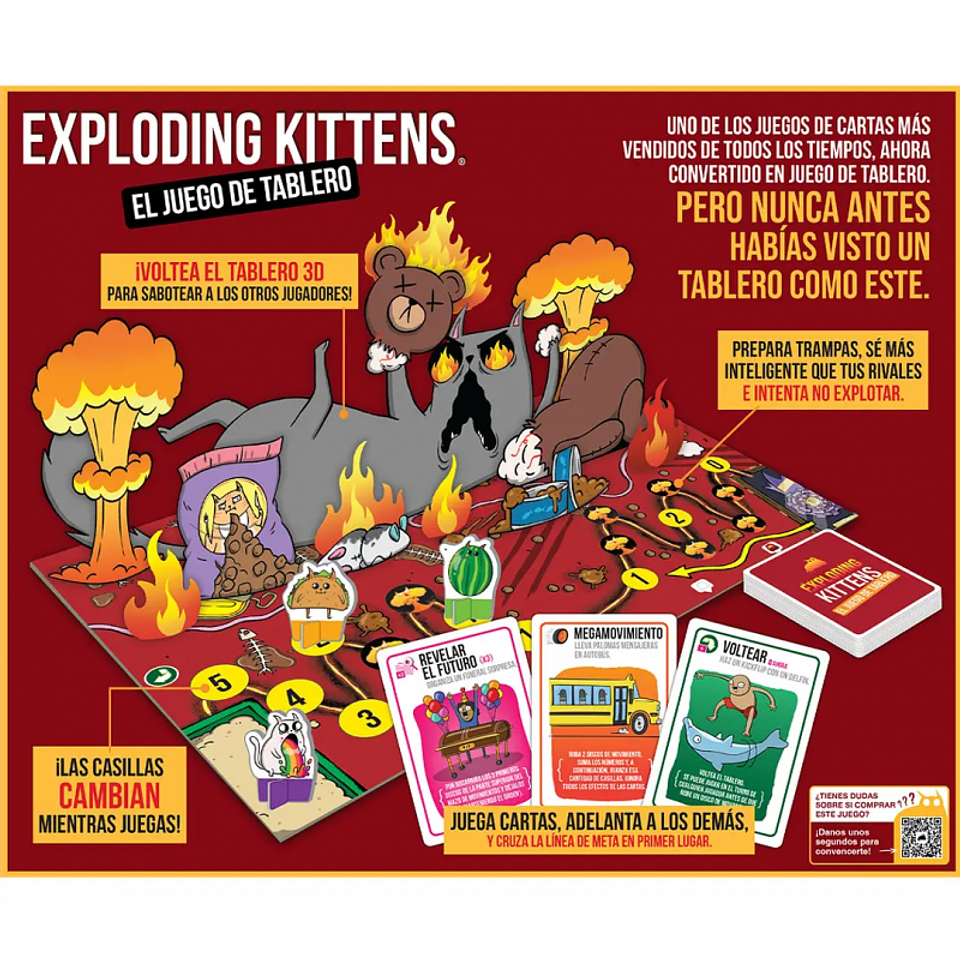 EXPLODING KITTENS - EL JUEGO DE TABLERO 5