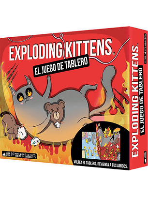 EXPLODING KITTENS - EL JUEGO DE TABLERO