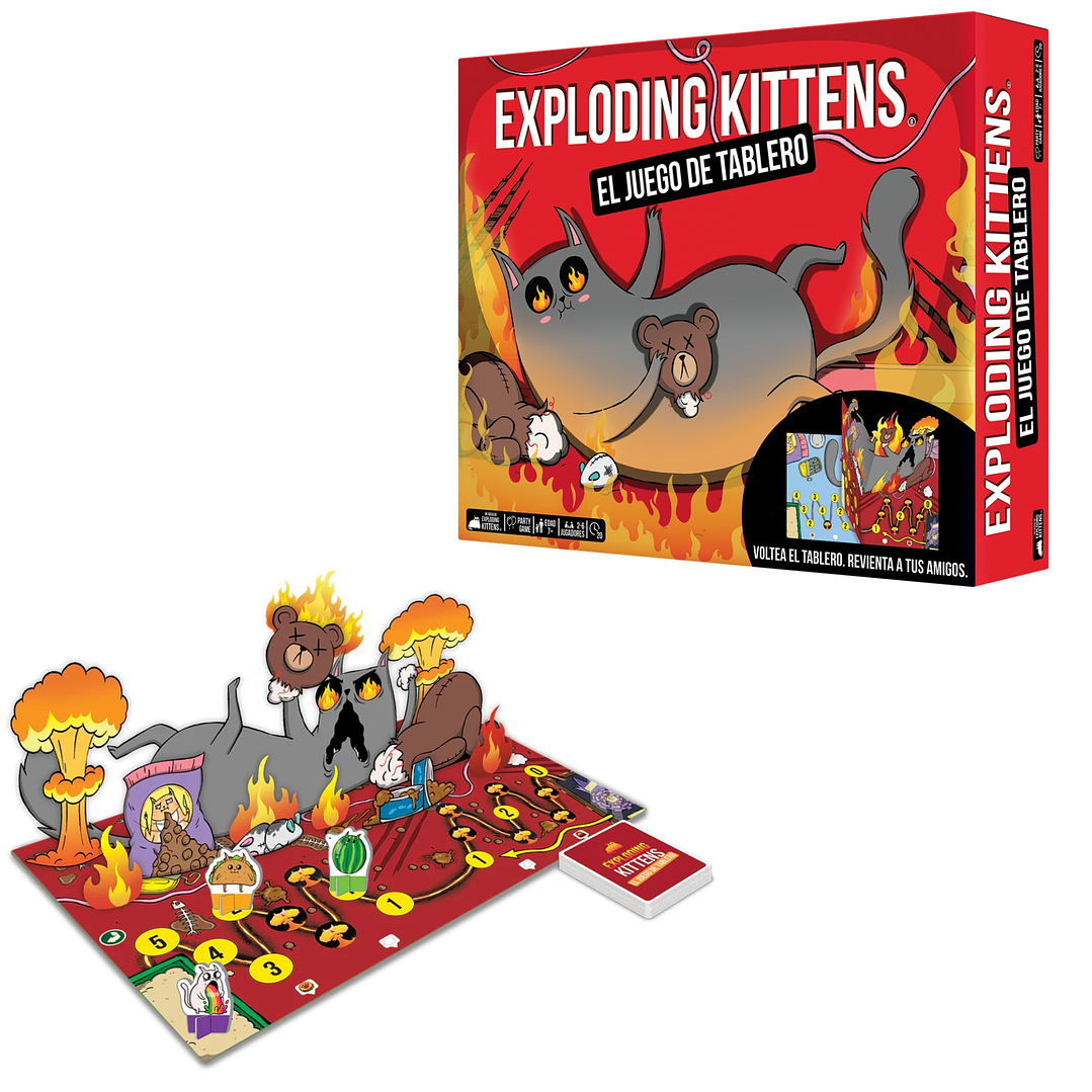 EXPLODING KITTENS - EL JUEGO DE TABLERO 4