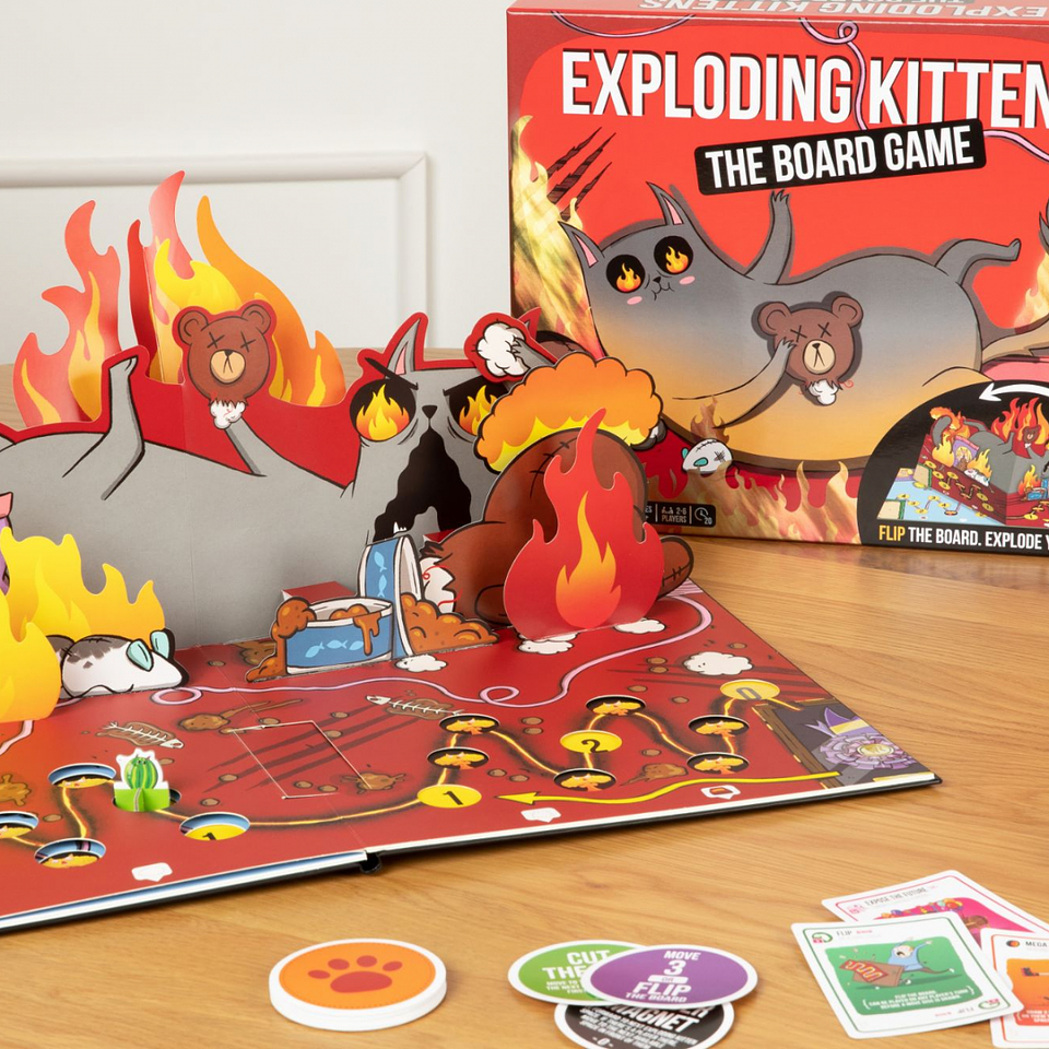 EXPLODING KITTENS - EL JUEGO DE TABLERO 3