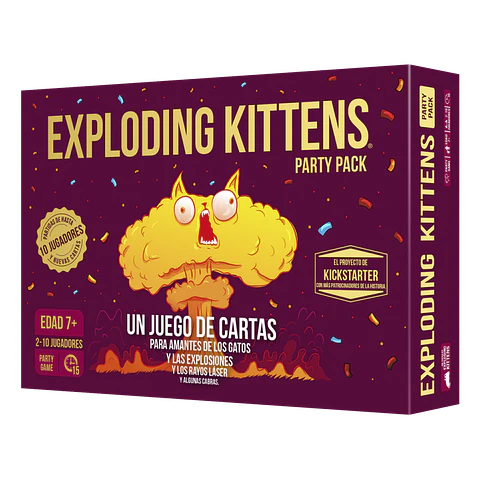 Exploding Kittens Party Pack nueva versión