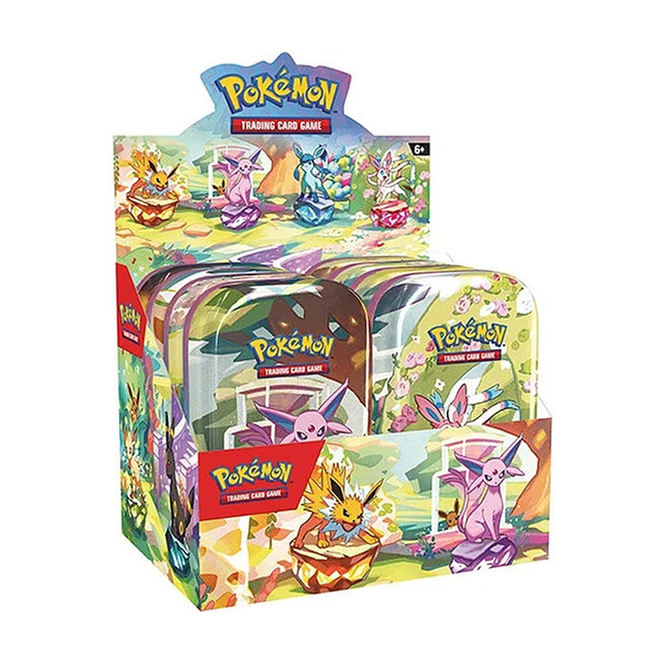Pokemon TCG - Prismatic Evolutions - Mini Tin ESPAÑOL  1