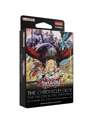El Deck de las crónicas El Caído y la Virtuosa Edición all Foil (Español)