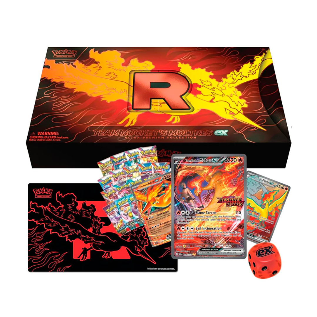 [PREVENTA] TEAM ROCKET'S MOLTRES EX ULTRA PREMIUM COLLECTION (ING) 5