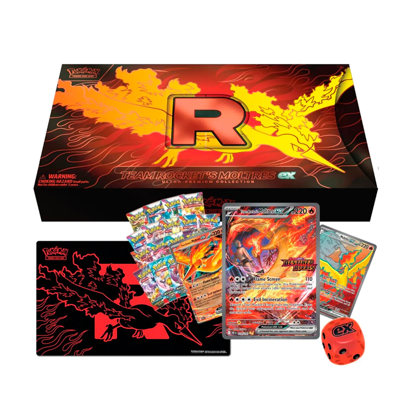 TEAM ROCKET'S MOLTRES EX ULTRA PREMIUM COLLECTION (ING) 5