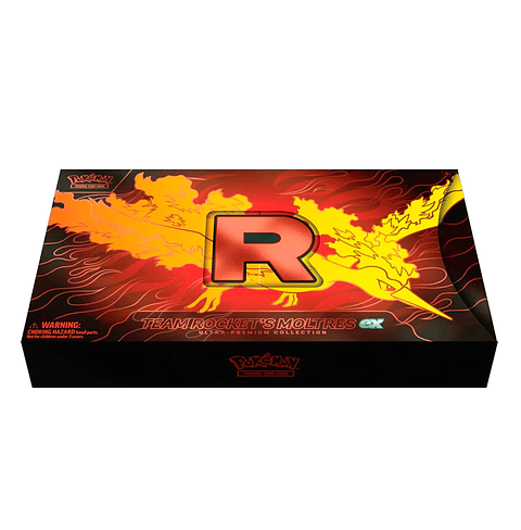 TEAM ROCKET'S MOLTRES EX ULTRA PREMIUM COLLECTION (ING)