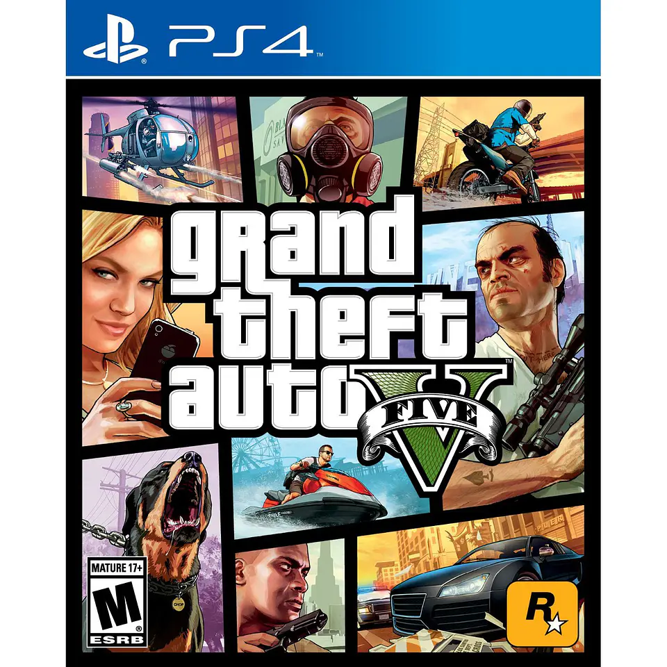 grand theft auto v ps4 1
