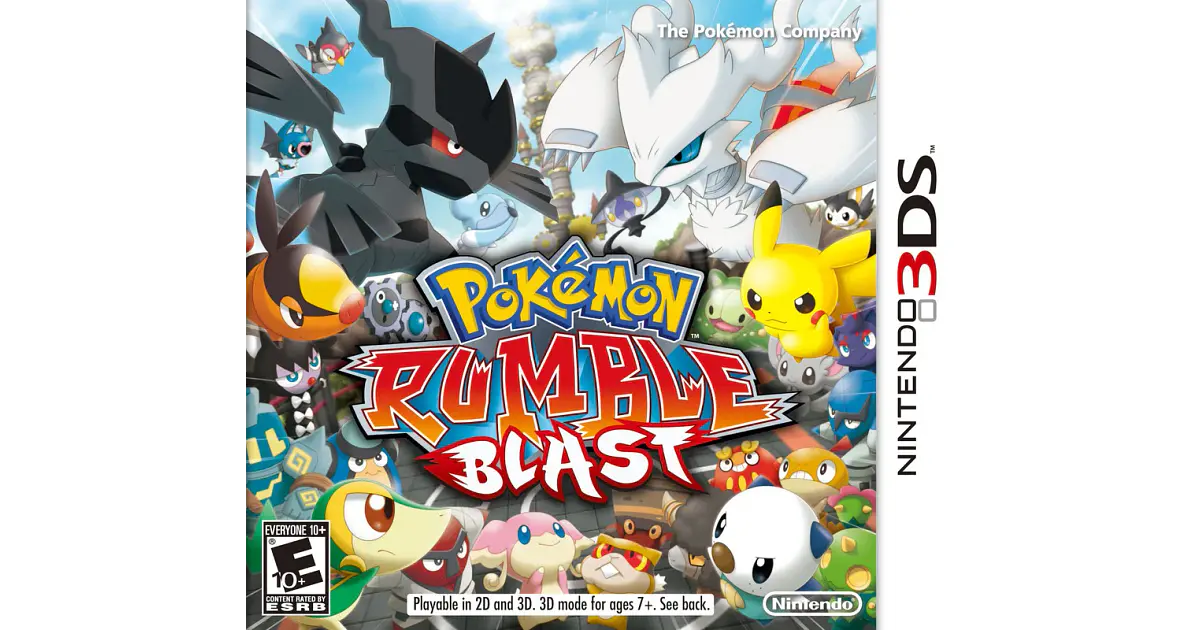 pokemon rumble blast 3ds