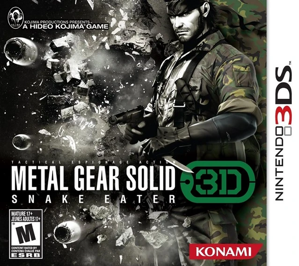 metal gear solid snake eater 3D 1