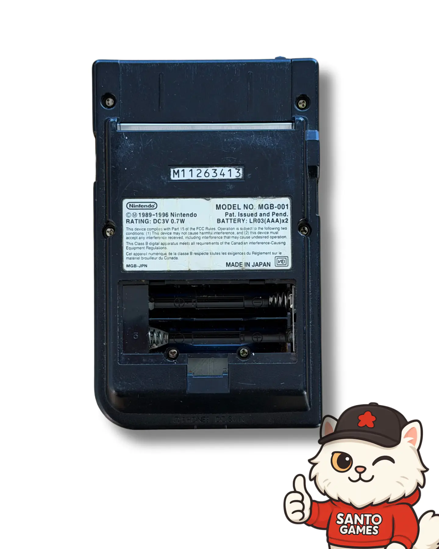 Gameboy Pocket Negra  3