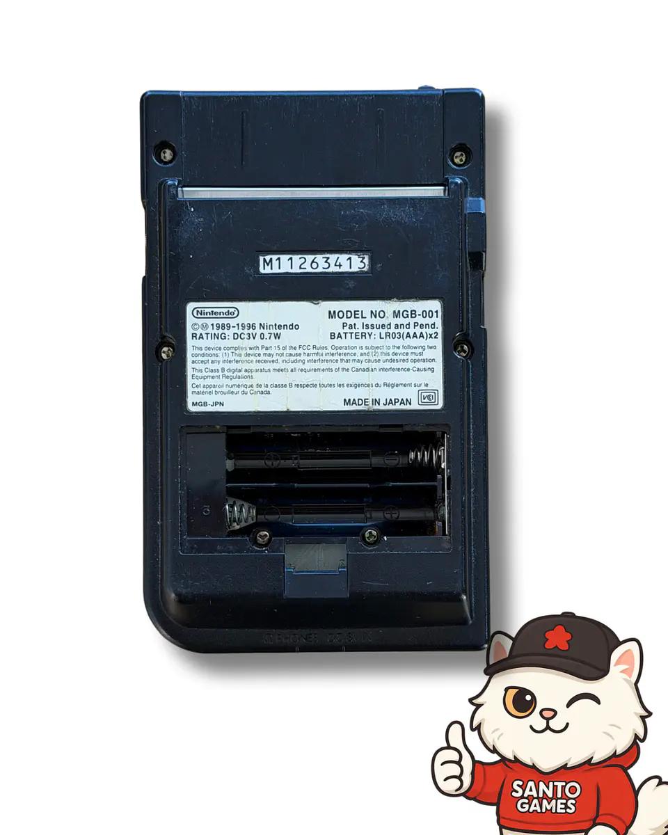Gameboy Pocket Negra  3