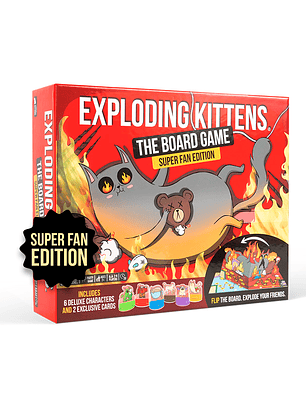 Exploding Kittens the Board Game - Super Fan Edition (PREMIUM VERSION)