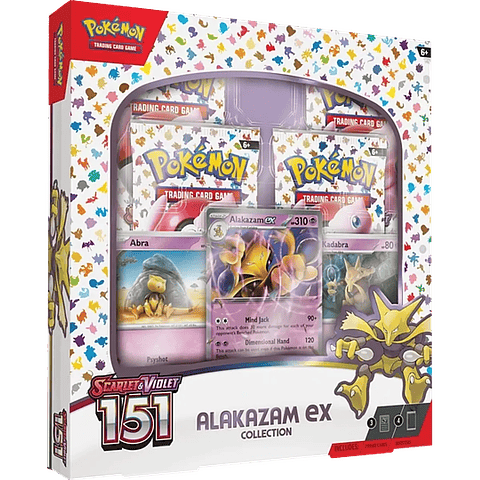 Pokémon 151 Alakazam Ex Collection Inglés