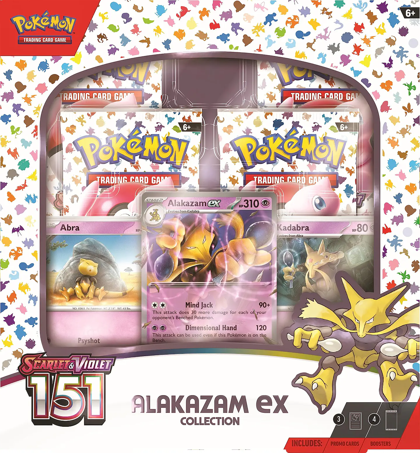 Pokémon 151 Alakazam Ex Collection Inglés 2