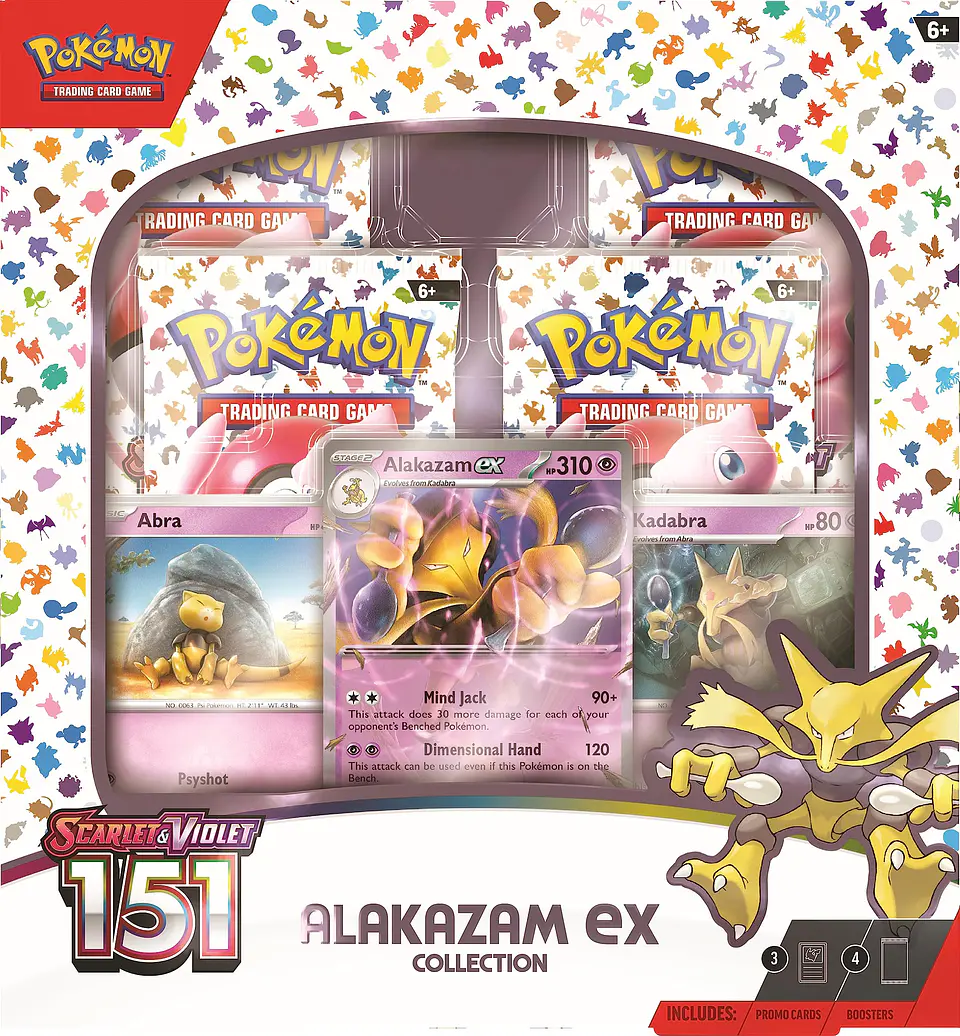 Pokémon 151 Alakazam Ex Collection Inglés 2