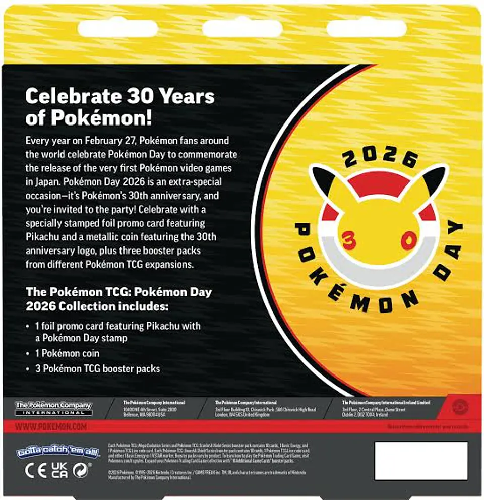 POKEMON DAY 2026 COLLECTION ENGLISH 2