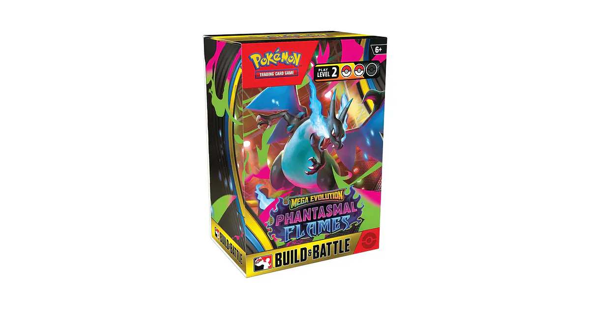 MEGA EVOLUTION PHANTASMAL FLAMES - BUILD & BATTLE BOX