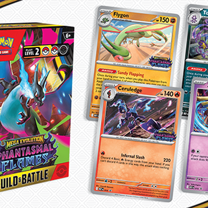 MEGA EVOLUTION PHANTASMAL FLAMES - BUILD & BATTLE BOX ENGLISH 4