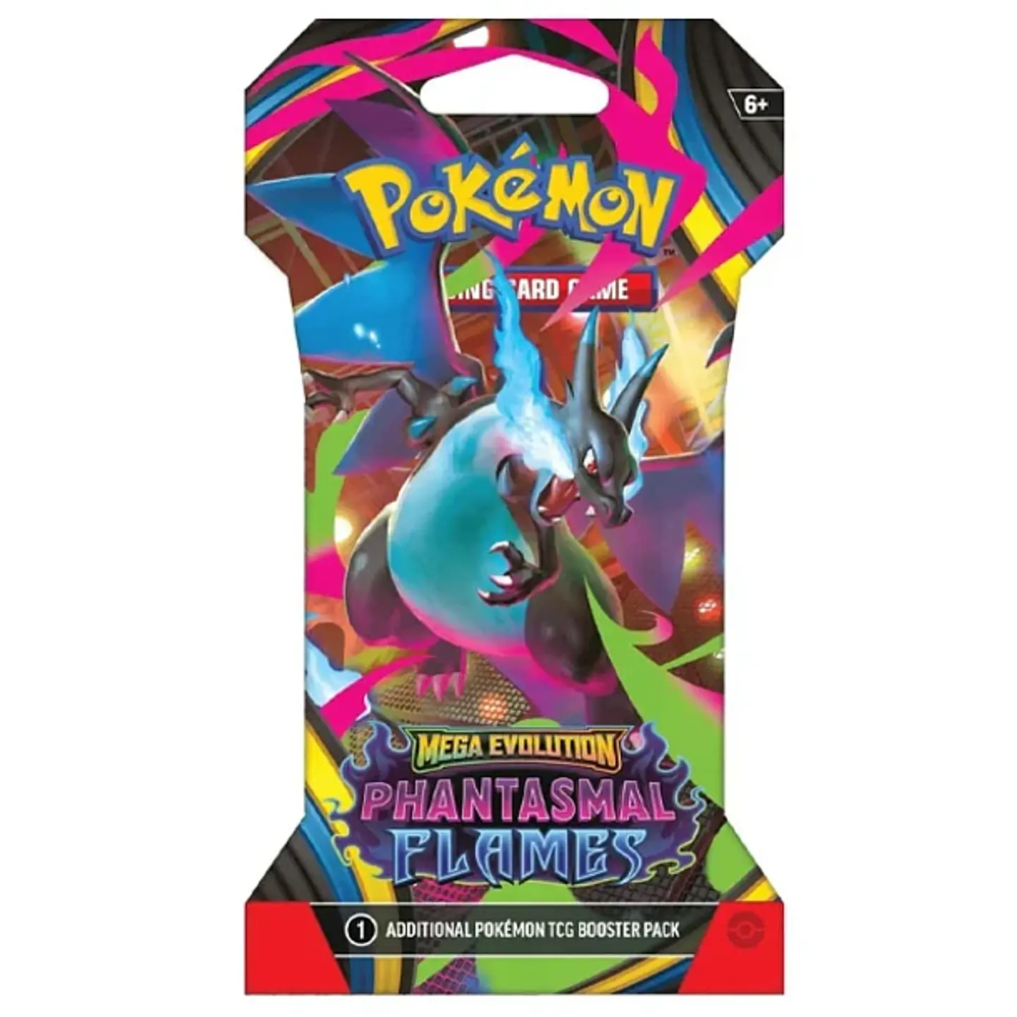 MEGA EVOLUTION PHANTASMAL FLAMES - SLEEVED BOOSTER INGLÉS  1