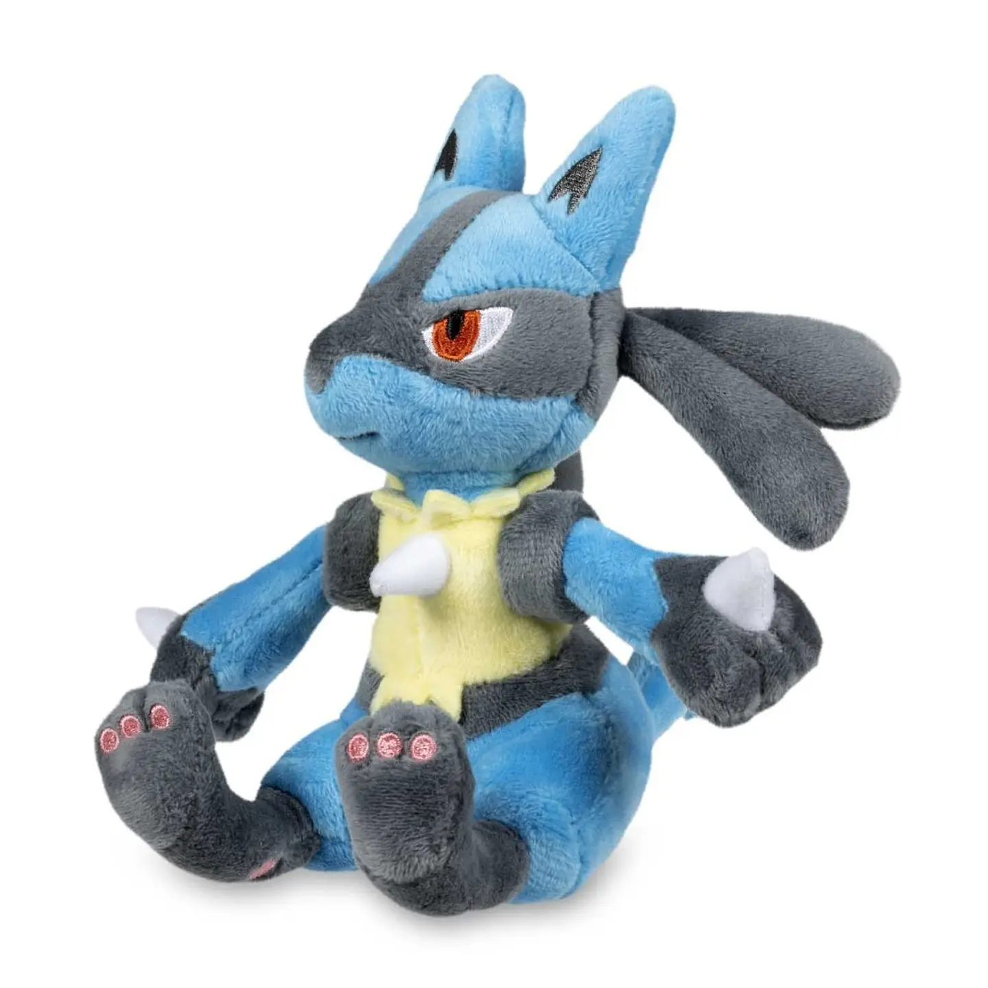 Lucario Sitting Cuties Plush 1
