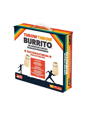 THROW THROW BURRITO ED EXTREMA PARA EXTERIORES
