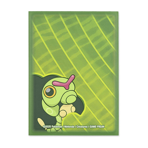 Pokémon TCG: Caterpie Munch Time Card Sleeves (65 Sleeves)