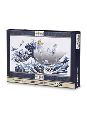 Great Wave Pikachu & Friends Puzzle (1,000 Pieces)