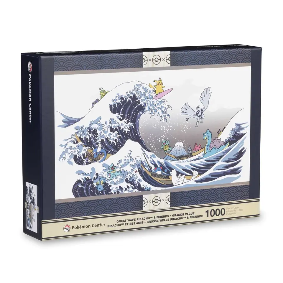 Great Wave Pikachu & Friends Puzzle (1,000 Pieces) 2