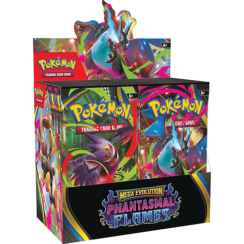 Mega Evolution Phantasmal Flames - Booster Box - ESPAÑOL 