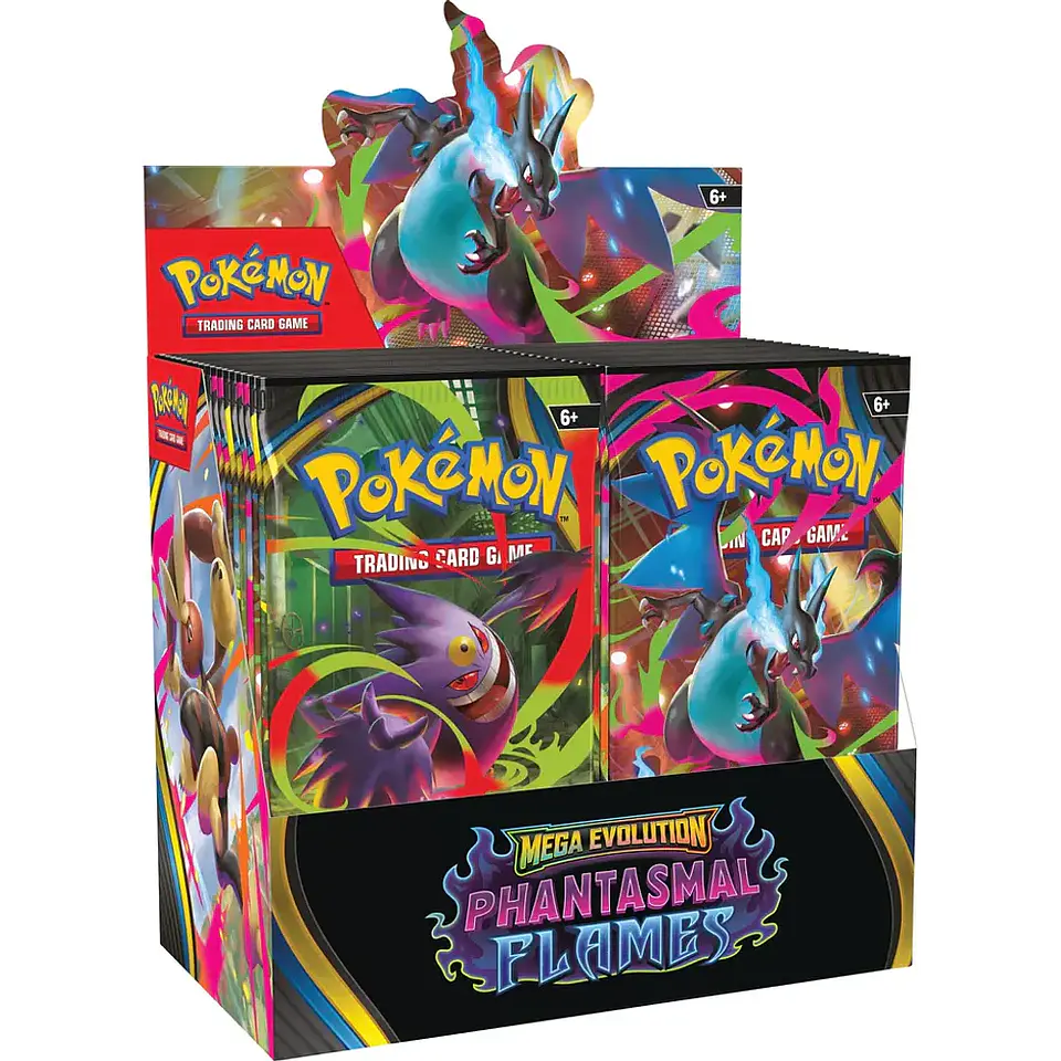 Mega Evolution Phantasmal Flames - Booster Box - ESPAÑOL  1