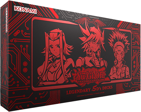 Legendary 5D’s Decks Collector's Set (Inglés ) 