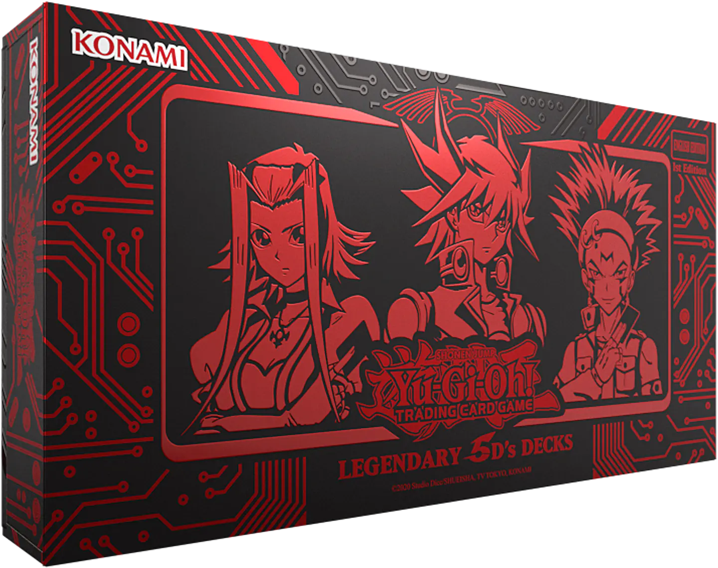 Legendary 5D’s Decks Collector's Set (Inglés )  1