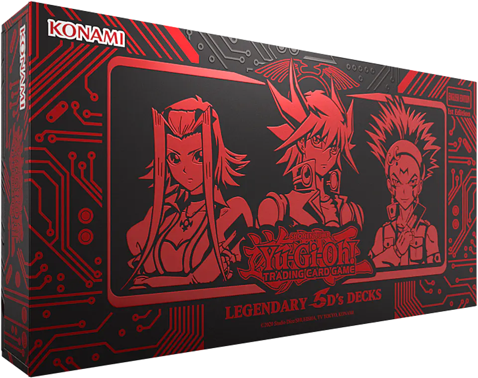 Legendary 5D’s Decks Collector's Set (Inglés )  1