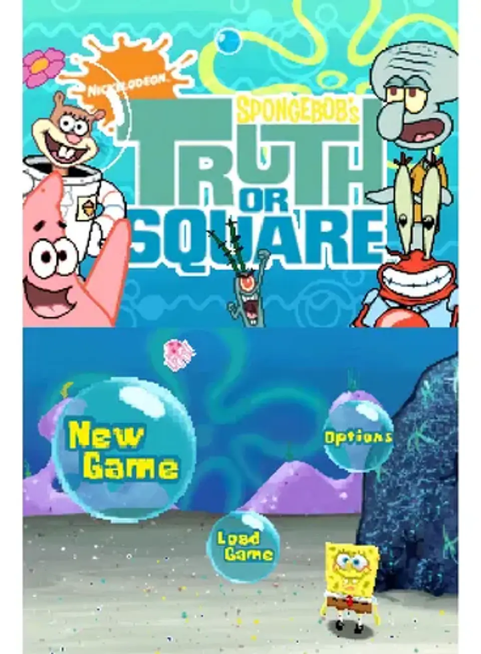 SpongeBob's Truth or Square (Nintendo DS) 3