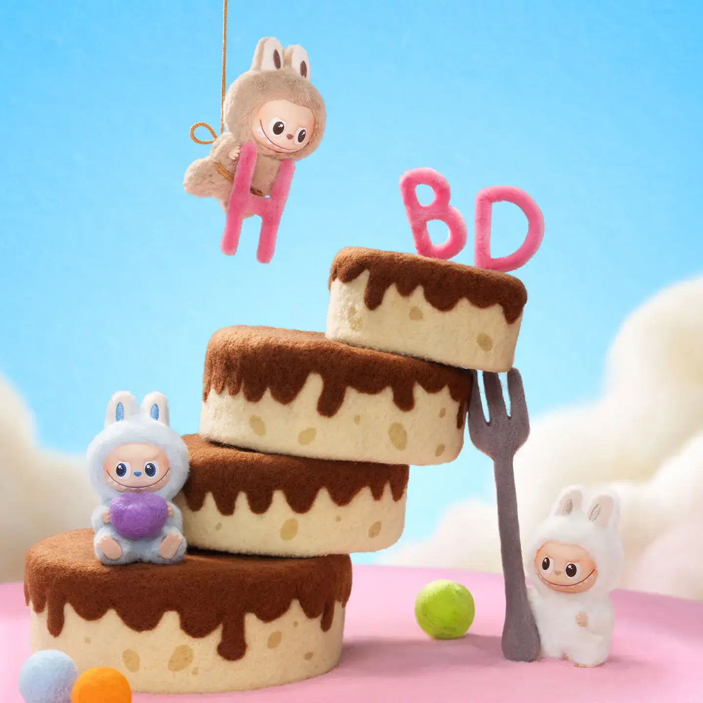 LABUBU PIN FOR LOVE (A - M) - ORIGINAL 7