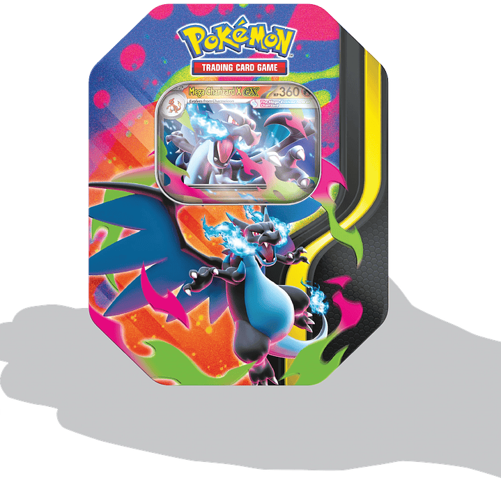 MEGA CHARIZARD X TIN ENGLISH 4