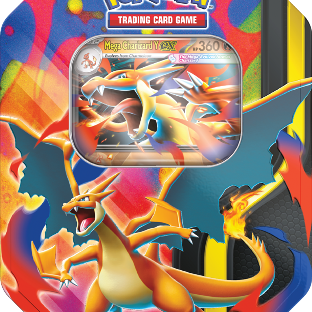 MEGA CHARIZARD Y TIN ENGLISH 1
