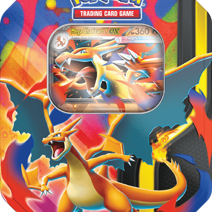 POKEMON TCG MEGA CHARIZARD X-Y TIN ENG (PAR) 2