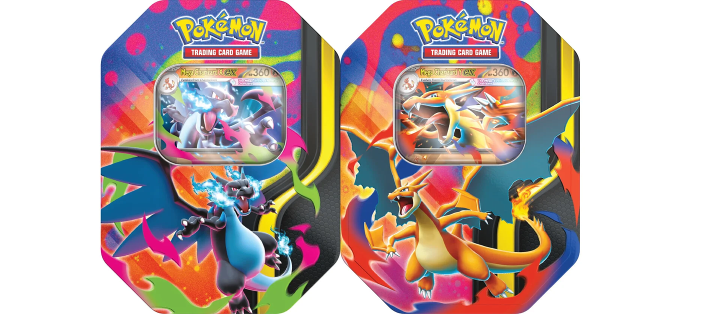 POKEMON TCG MEGA CHARIZARD X-Y TIN ENG (PAR) 2
