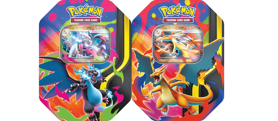 POKEMON TCG MEGA CHARIZARD X-Y TIN ENG (PAR) 2