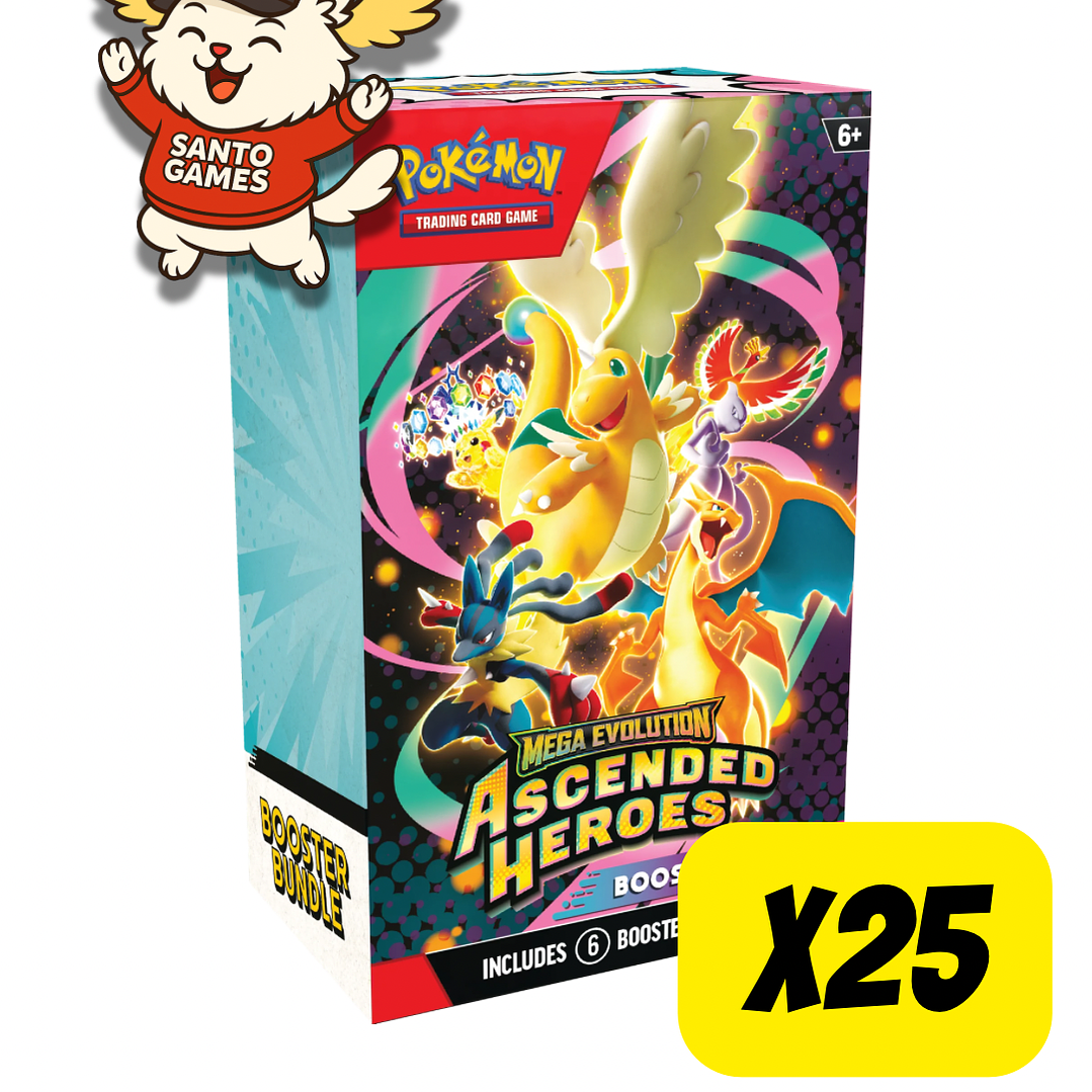 ASCENDED HEROES BOOSTER BUNDLE ENGLISH CASE X 25 1