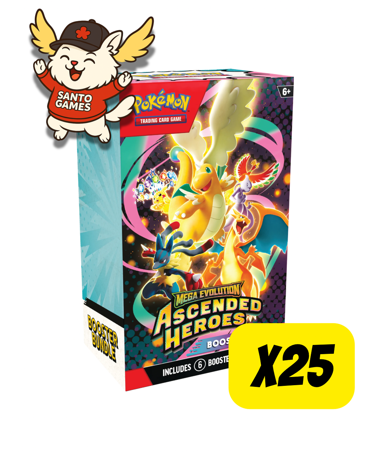 ASCENDED HEROES BOOSTER BUNDLE ENGLISH CASE X 25 1