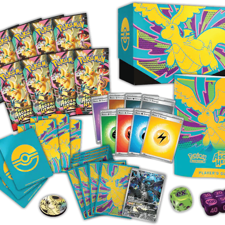 ASCENDED HEROES ELITE TRAINER BOX ENGLISH x 4 4