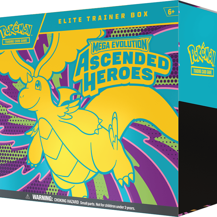 ASCENDED HEROES ELITE TRAINER BOX ENGLISH x 4 3