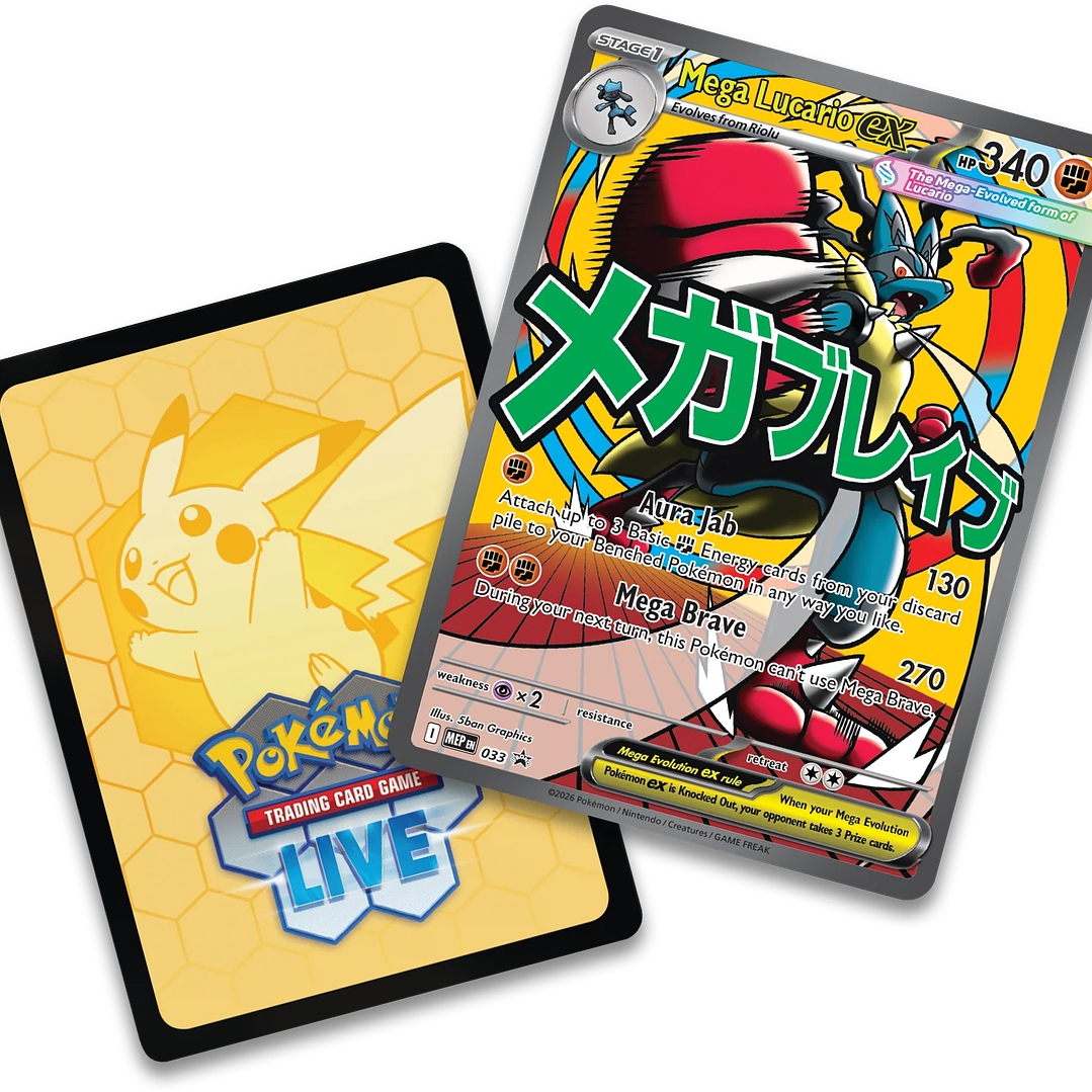 PREMIUM POSTER COLLECTION MEGA GARDEVOIR-LUCARIO EX INGLÉS 5